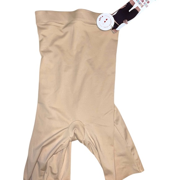 Assets By Spanx Other - Assets by SPANX Pure Beige High Waist Mid Thigh Compression Fit Shapewear